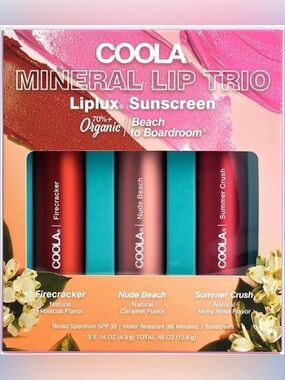 COOLA Mineral Lip Trio – NEW!